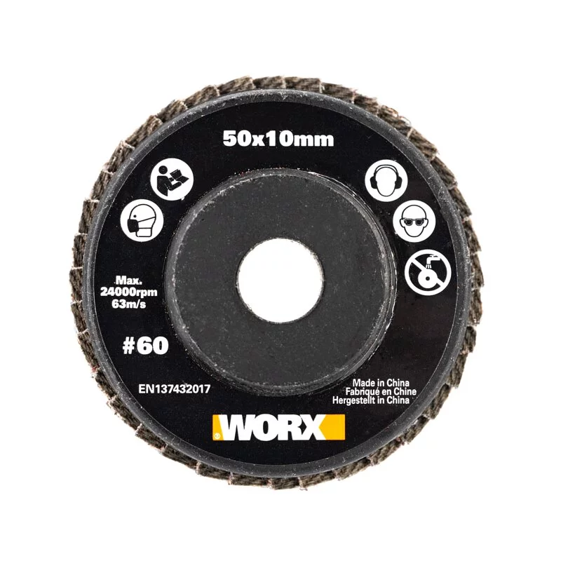 WORX WA7259 50mm #60 五件裝 砂光碟