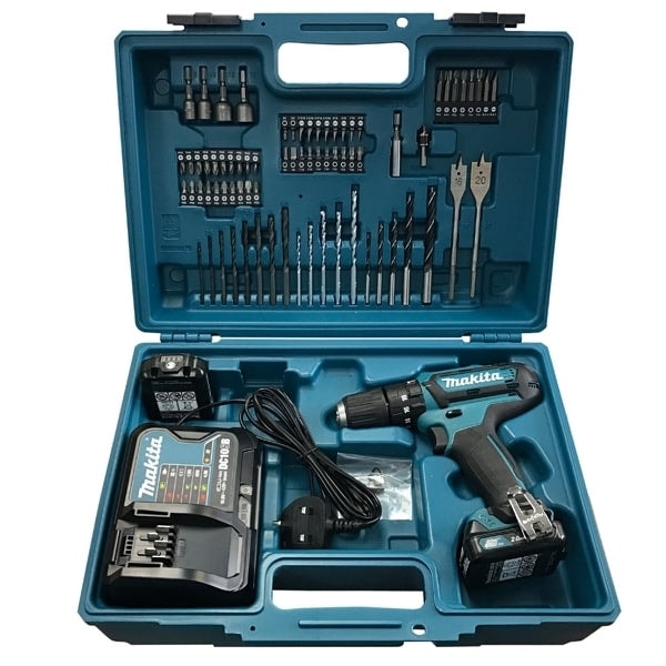 Makita 牧田 HP333DSAX1 12V 充電式衝擊電鑽 (連配件套裝)